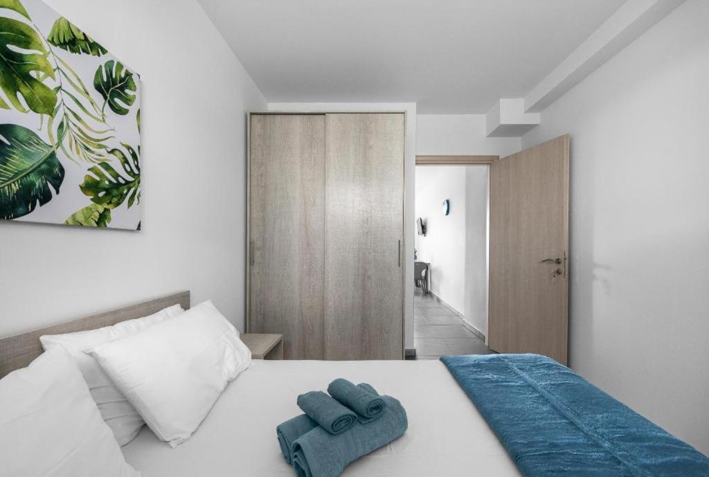 Blue Horizon 3 Apartment Nea Kallikrateia Bagian luar foto
