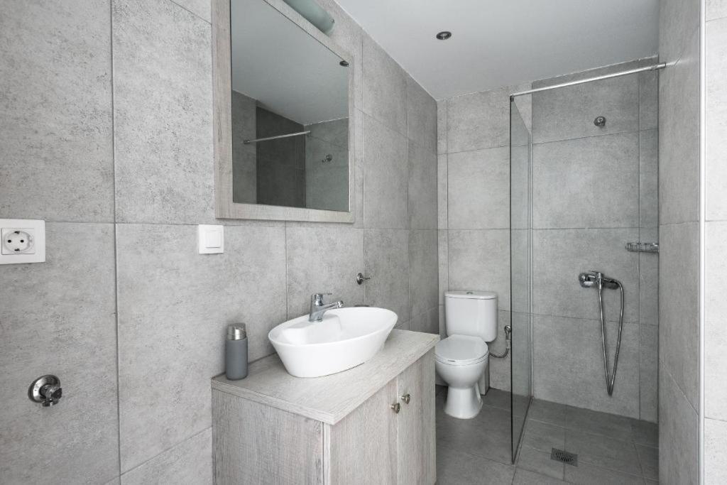 Blue Horizon 3 Apartment Nea Kallikrateia Bagian luar foto